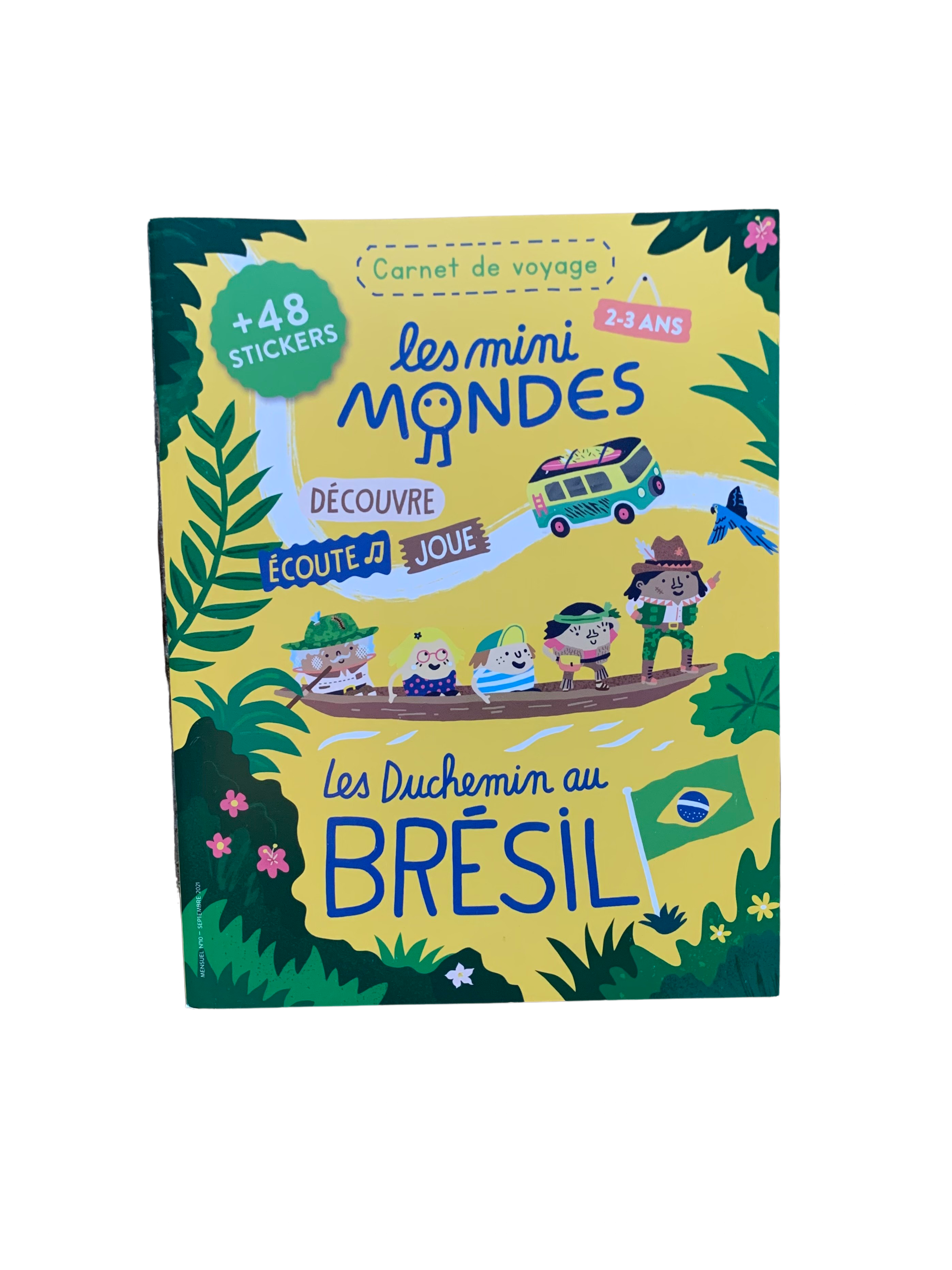 Le Carnet de voyage Brésil - 2-3 ans - Neuf – De Môme en Môme